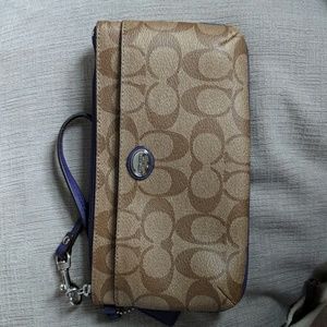 Coach wristlet